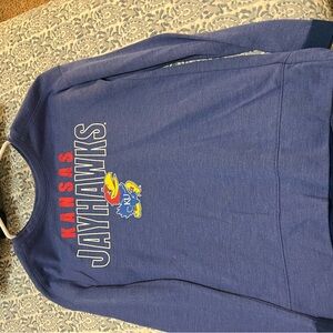 Kansas Jayhawks Blue Sweatshirt